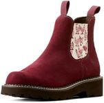 Ariat Women's Fatbaby Twin Gore Western Boot, Henhouse/Burgundy Suede, 10