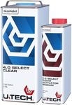 AkzoNobel U-TECH 4.0 Select UTECH Clearcoat Clear Coat 4:1 Mix 1.25 Gal. Kit Med Hardener