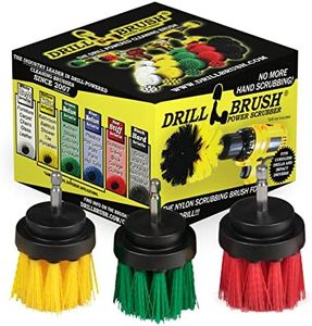 Accessori da cucina - Drill Brush - Grout Cleaner - 2 pollici Kit Diametro multiuso Spin Brush - Statue da giardino - Granito Cleaner - Accessori Bagno - tenda della doccia - vaschetta per il bagno