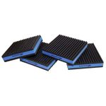 Diversitech MP4-E E.V.A. Anti-Vibration Pad, 4" x 4" x 7/8" Pack of 4