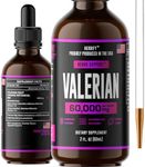 Valerian Root - Valerian Root Natural Supplement - Valerian Root Tincture – Nervous System Support - Vegan, Organic, 2 Fl oz