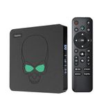 GT King Android 9.0 TV Box Bee-link 4GB/64GB Amlogic S922X WIFI 6 Core Voice Remote control 4K UHD USB3.0 HDMI 2.1 HDCP 2.2 SPDIF AV interface with BT4.1 WiFi 2.4+5.8GHz