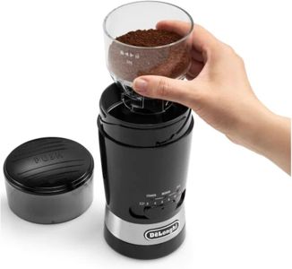 DeLonghi Coffee Grinder – Electric Burr Mill for Fresh Grounds