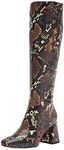 Circus by Sam Edelman Women's Karina Ankle Boot, Spice Multi Snake Print, 3 UK
