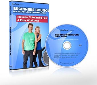 Beginners Bounce Mini Trampoline DVD Compilation. Includes 3 Amazing, Fun & Easy Rebounding Fitness Workouts to Help you Lose Weight & Tone Up Claim 20% cash back on all our Rebounders. See below