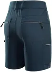 FitsT4 Sports Men’s Cargo Hiking Shorts 7 Inch Stretch Water Resistant Quick Dry Lightweight Outdoor Tactical Shorts,Navy,XL