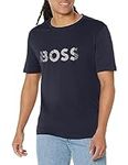 BOSS Men's Line Logo Jersey T Shirt