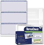 VersaCheck Secure Form #3000-750 Blank Business s 3 Per Sheet - Blue Premium - 250 Sheets