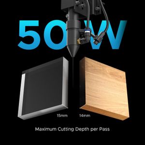 OMTech 50W CO2 Laser Engraver – Desktop Cutting & Engraving Machine