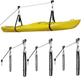 Kayak Storage Hoists 4-Pack - Overh