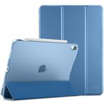 ProCase Smart Case for iPad Air 11 inch M2 2024 Air 6th /10.9 Air 5th 2022/Air 4th 2020, Protective Cover for iPad Air 6 5 4 Generation -Blue