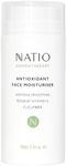 Natio Australia Aromatherapy Antioxidant Face Moisturiser 100ml - Softening Face Cream for All Skin Types - Rosehip Oil, Vitamin E & Cucumber - Made in Australia