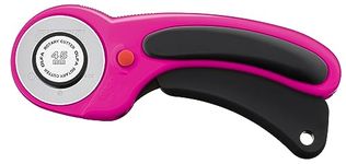 Olfa Ergonomic Rotary Cutter 45mm-Magenta