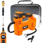 KUWZTY Tire Inflator Air Compressor for DEWALT 20v Max Battery,Portable Car Tire Pump,Auto air pump with Digital Pressure Gauge for Car tires, Motorcycles,Bikes, Balls(Tool Only, NO Battery)