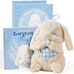 Tickle & Main Everybunny Prays The Praying Musical Bunny, Ideal Baptism & Christening Gifts for Boys, Babies & Toddlers on Easter & Christening (Blue, 7 in)