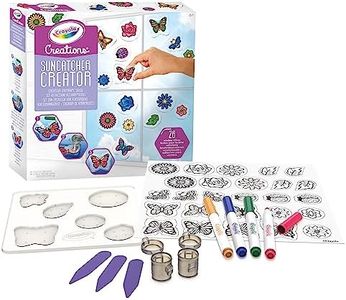 CRAYOLA - Creations, Set Attacchini Acchiappasole, Attività Creativa e Regalo per Bambine e Ragazze, da 8 anni, 04-2596