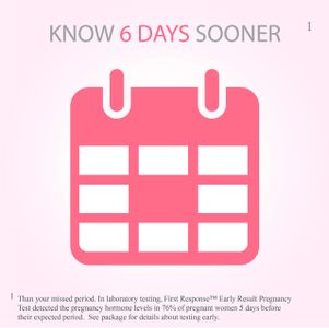 First Response Pregnancy Test, 2-Pack – Early Result Home Kit
