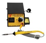 SOLDRON Variable Wattage Micro-Soldering Station, 2.5mm Element Shaft, with Iron Stand and Sponge