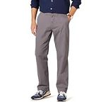 Amazon Essentials Men's Classic-Fit Casual Stretch Chino Trouser, Dark Grey, 38W / 32L