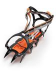 Bacca Bucci Adventure Gripster Ice Traction Crampons Free Size (Black and Orange, Free Size)