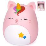 LMTGLDT Piggy Bank,Cute Piggy Bank for Kids,6.5In Piggy Bank for Girl,Unbreakabl Money Coin Bank,Coin Bank Birthday Gift for Kids Toddlers