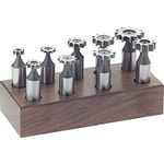 Steelex M1082 Woodruff Keyseat Set, 9-Piece