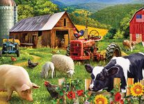 Vermont Christmas Company Farm Friends Jigsaw Puzzle 1000 Piece