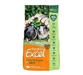 Excel Guinea Pig Food, Green, 3 kg (Pack of 1)