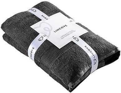 Lincove 100% Turkish Cotton Luxury Bathroom Towel - Hotel & Spa Large Oversized Bath Towel 600 GSM, Highly Absorbent & Eco Friendly - 39.5"x71" Made in Turkey