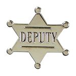 Deputy Sheriff Cowboy Metal Enamelled Pin Badge Lapel Badge XJKB10-54