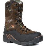 ROCKY Blizzard Stalker Waterproof 1200G Insulated Boot, Brown Mossy Oak Breakup, 11