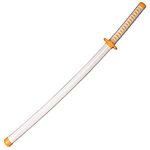 ACTASITEMS Japanese Anime Cosplay Prop Katana Wooden Sword - 104cm, Katana -Agatsuma Zenitsu