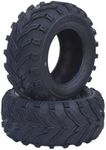 26x9-12 ATV/UTV Tires Sand Off-Road Tires 26x9-12, All Terrain 16mm Tread Depth 26x9x12, 6 PR,Set of 2 ATV Tires, Tubeless