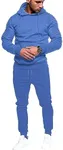 COOFANDY Men's Tracksuit 2 Piece Sweatsuit Set Long Sleeve Pullover Athletic Suit For Sports Casual Fitness Jogging