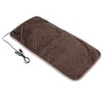 Portable Heated Blanket, Extra Large USB Heating Pad 5 Foot Cord Skin Friendly Fiber Fast Comfort Ideal for Home Office Workout Recovery
