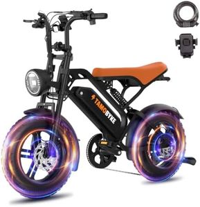 Tamobyke T16 Electric Bike for Teens & Childs,16" Fat Tire Ebike