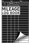 Mileage Log Book: Journal Tracker F