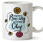 MUGFFINS Chef Mug - in English - Thanks for Beeing Amazing - Funny Gift for Colleagues - Ceramic 11oz Mug