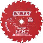 Freud D0624X 6.5 X 24 Tooth Diablo Cordless Saw Blade