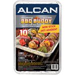 Alcan Ultimate BBQ Buddy® Non-Stick Aluminum Grilling Trays, 9-in x 13-in, 10-pk