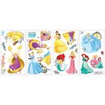 RoomMates Disney Friendship Wall Sticker-Princesses, Vinyl, #, 4x20x28 cm