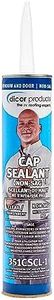 Dicor 351CSCL-1 HAPS-Free Cap Sealant - Clear for RV Window and Door Maintenance