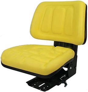 Yellow Tractor Suspension Seat Fits John Deere 5200 5210 5300 5310 5510