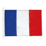 AZ FLAG France NAUTICAL Flag 18'' x 12'' - French flags 30 x 45 cm - Banner 12x18 in for boat