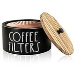 MINCORD Coffee Filter Holder, Wood 