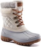 ALEADER Womens Winter Duck Boots Sn