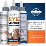 All Pets Eye Wash Drops for Relieve Pink Eye, Allergies Symptoms, Infections & Runny, Dry Eyes - Pain-Free Treatment Helps Prevent Abrasions, Irritations & Conjunctivitis