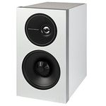 Definitive Technology D11 Demand Series Bookshelf Speakers for Hi-End Stereo Systems | New and Unique Tweeter Design | Acoustically Transparent Magnetic Grille | Pair, Premium Gloss White
