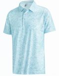 APTRO Men's Polo Shirts Short Sleeve Moisture Wicking Stretch Golf Shirt P85 M