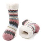 MaaMgic Womens Cozy Warm Fuzzy Slipper Socks Thermal Winter Home Socks